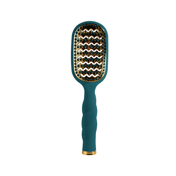 Vented Hair Brush - Teal With It