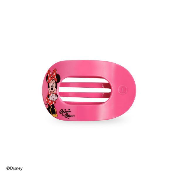 Flat Round Hair Clip | Small | Minnie Mouse