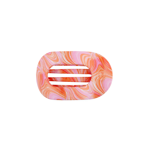 Just Keep Swimming | Small | Flat Round Hair Clip