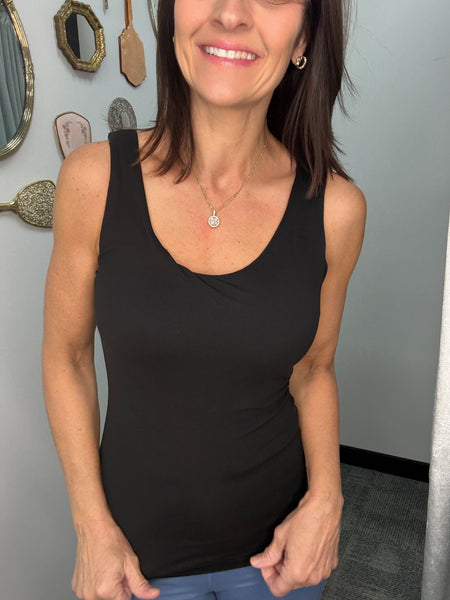 Butter Soft Tank Top - Black