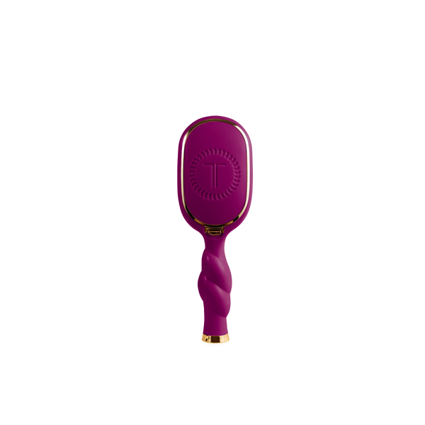 Mini Boar Bristle Hair Brush - Mulberry