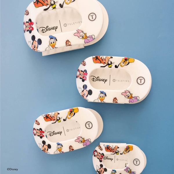 Flat Round Hair Clip | Medium | Mickey and Friends (PREORDER)