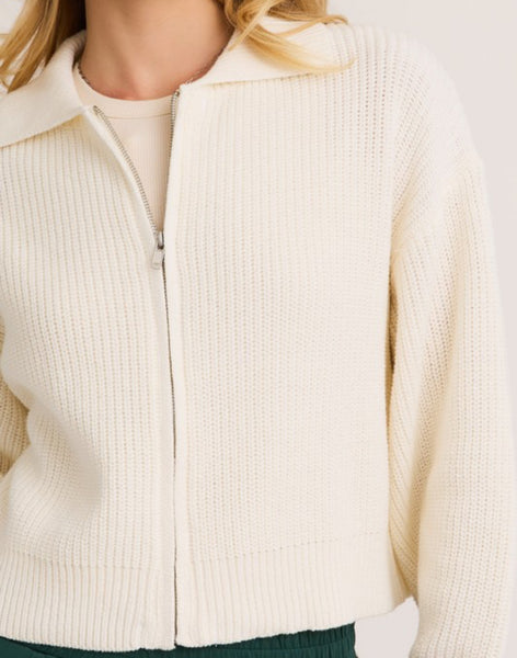 Zip-Up Sweater