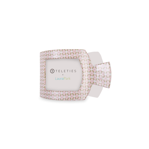 Pine & Pearl | Small | Flat Square Hair Clip