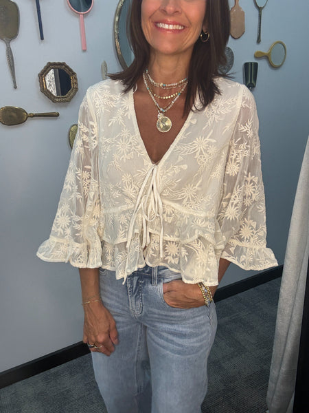 Bell Sleeve Top