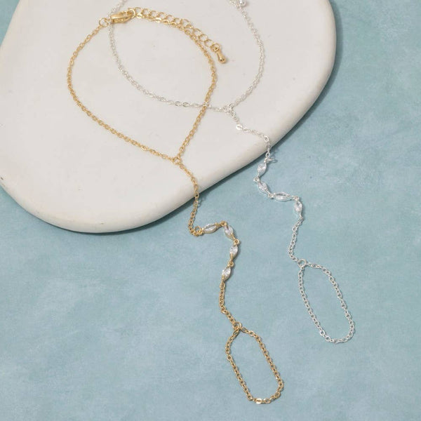 Marquise Hand Chain Bracelet