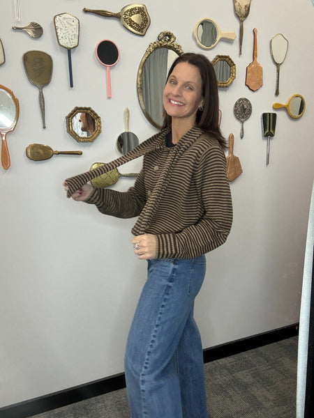 Scarf Sweater Cardigan