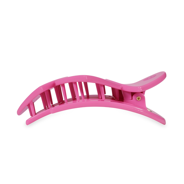Flat Hair Clip | Large | Pink Heart to Heart