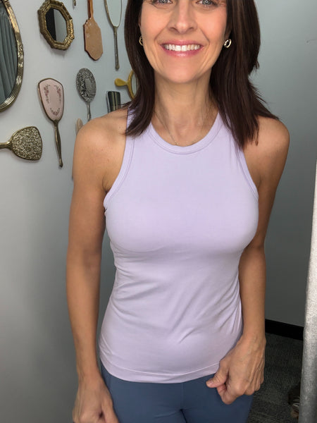 Butter Racerback Tank - Lavender Haze