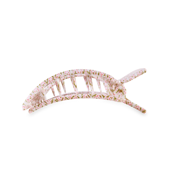 Pine & Pearl | Large | Flat Square Hair Clip