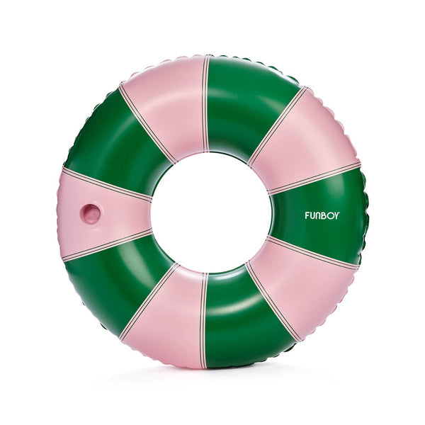 Vintage Tube Float - Green/Pink
