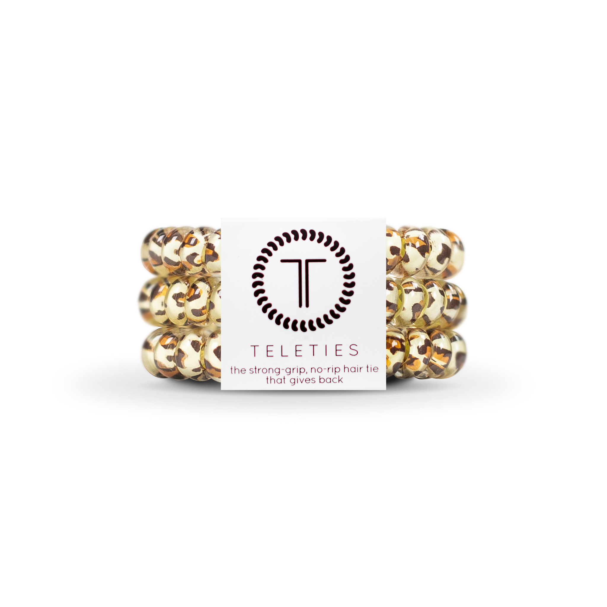 Spiral Hair Coils | Small | Leopard Hair Ties