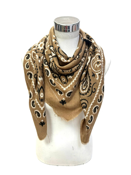 Bandana Scarf: Caramel