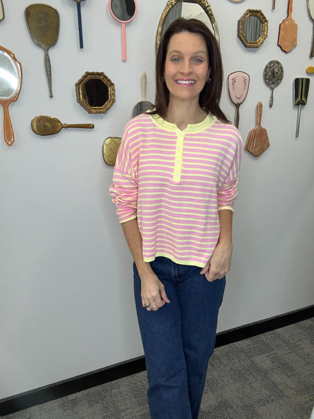 Striped Henley