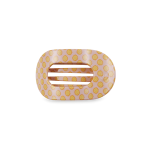 Round Flat Hair Clip | Small | Sunny Days Ahead