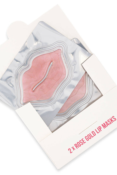 BITCHSTIX Rose Gold Lip Restoration Mask, 2 Pack