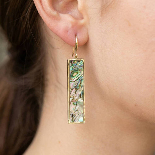 Shell Dangle Drop Earrings