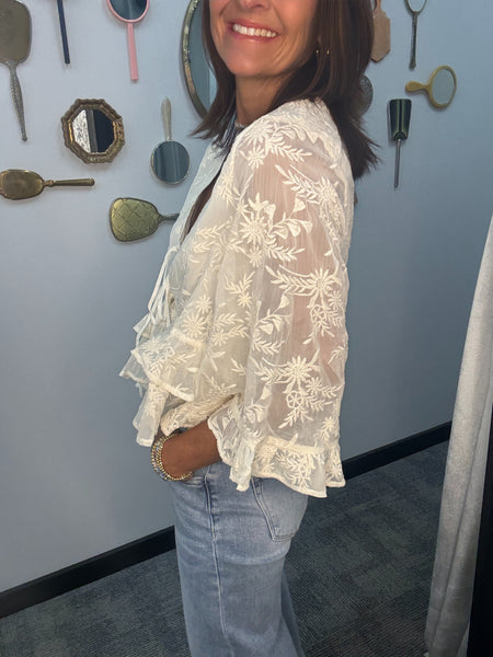 Bell Sleeve Top