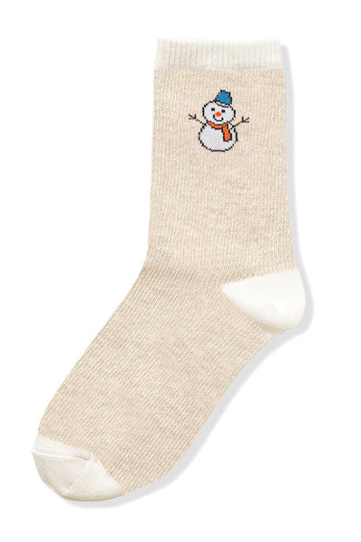 Snowman Socks - 3 Colors