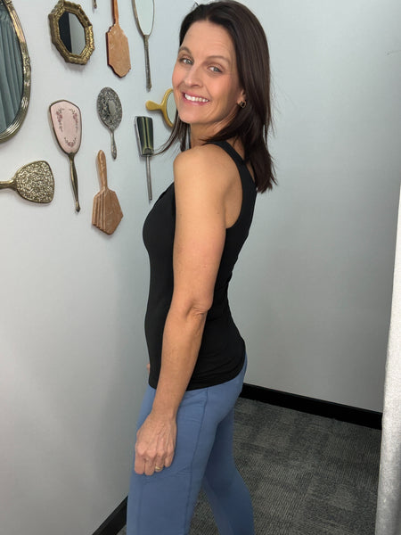 Butter Soft Tank Top - Black