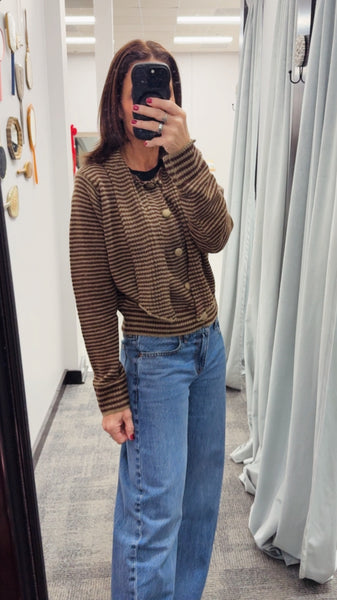 Scarf Sweater Cardigan