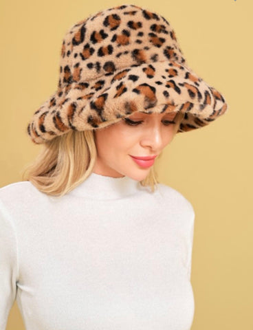 Faux Fur Bucket Hat