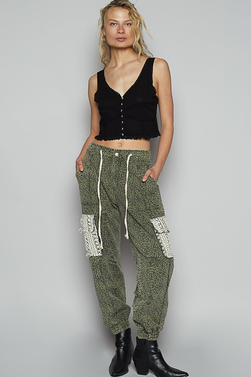 Leopard Print Jogger