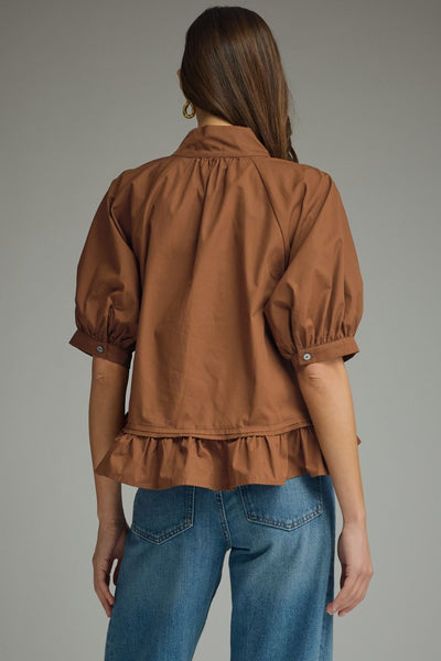 Ruffle Hem Top