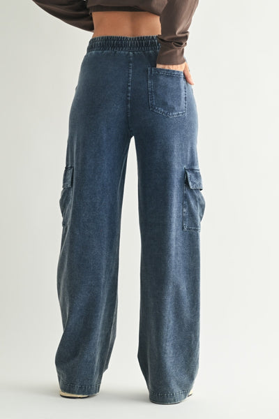 Mineral Washed Cargo Pants