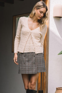 Pointelle Knit Top