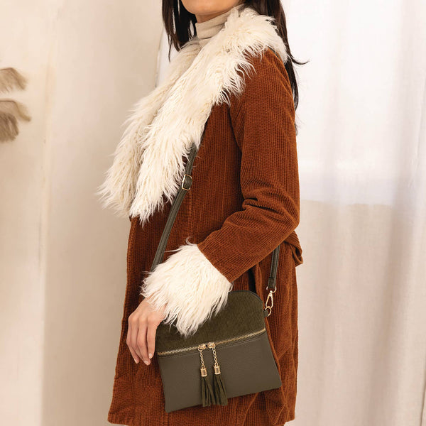 Tara Corduroy Crossbody