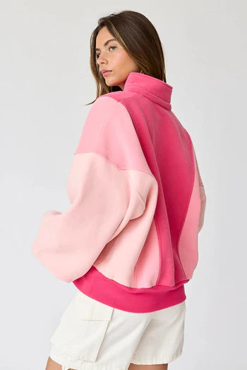 Emma Color Block Sweatshirt