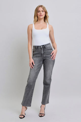Judy Blue Rhinestone Straight
