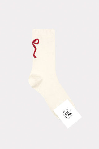 Red Bow Socks
