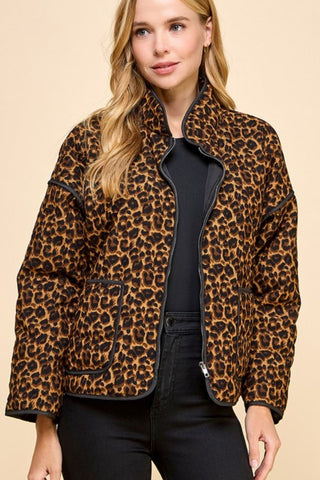 Cheetah Print Jacket