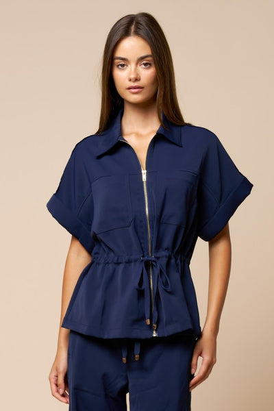Sadie Zipper Top