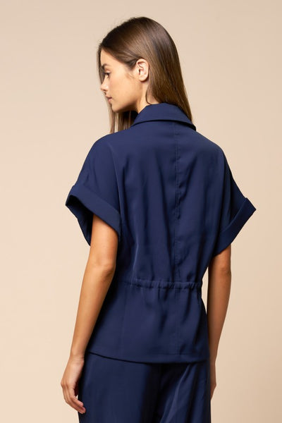 Sadie Zipper Top
