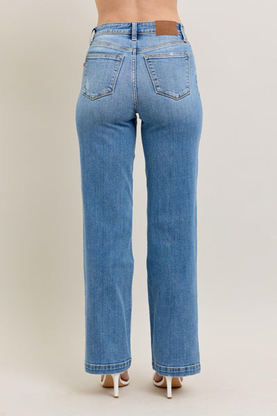 Judy Blue Trouser Hem Denim