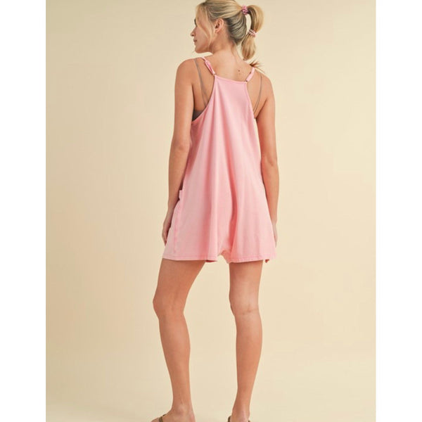Washed Cotton Romper