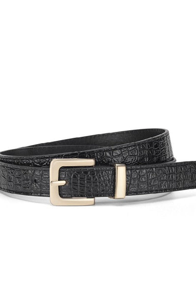 Crocodile Pattern Belt