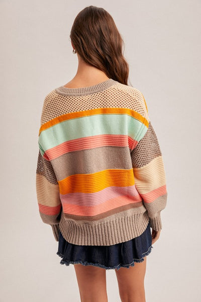 Color Block Sweater