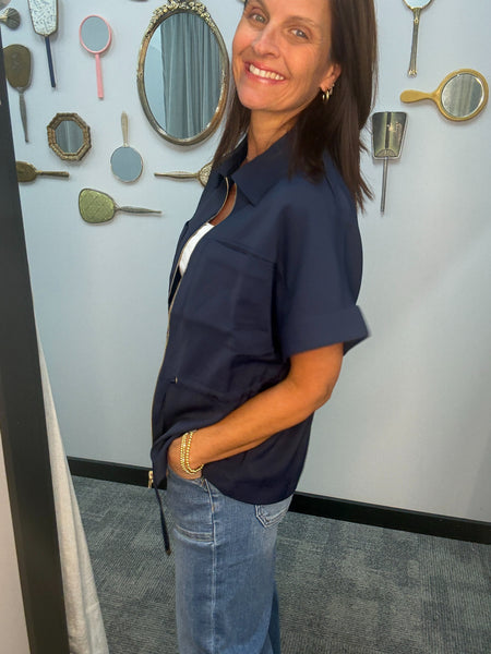 Sadie Zip Top