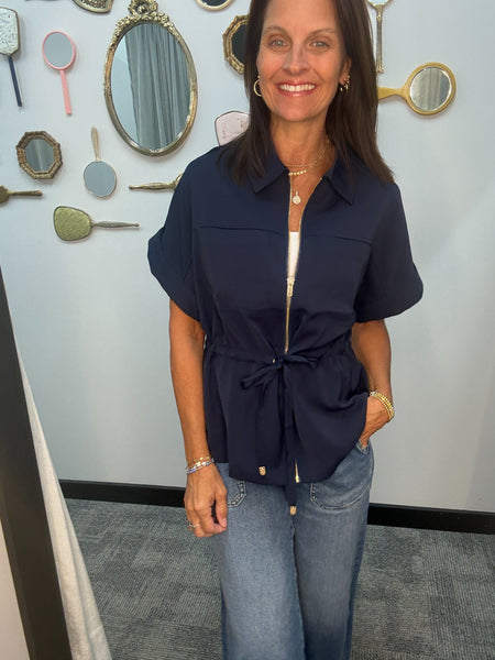 Sadie Zip Top