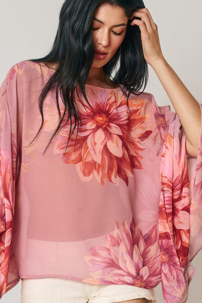Dahlia Garden Top