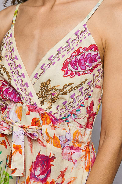 Floral Print Midi Dress