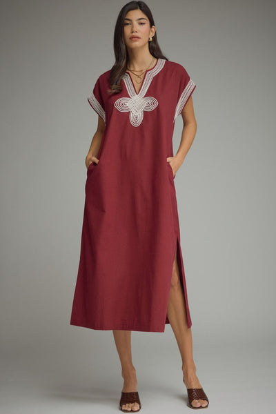 Geometric Applique Dress