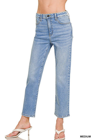 Zenana Cropped Denim