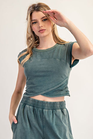 Eden Mineral Washed Top
