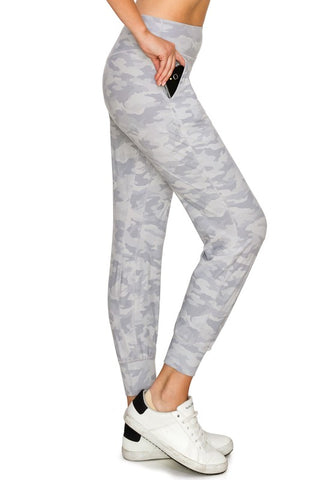 Soft and Comfy Joggers-Camo