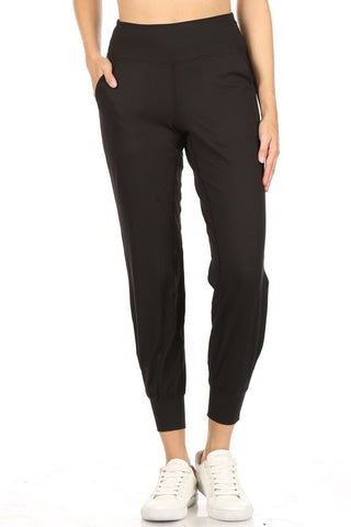 Soft and Comfy Joggers-Black